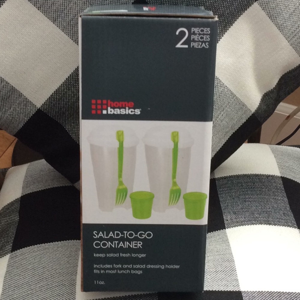 Salad to go containers